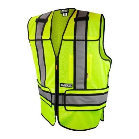 Radians DeWalt DSV421-S/L ANSI Class 2 Adjustable Breakaway Vest S/L DSV421-S/L